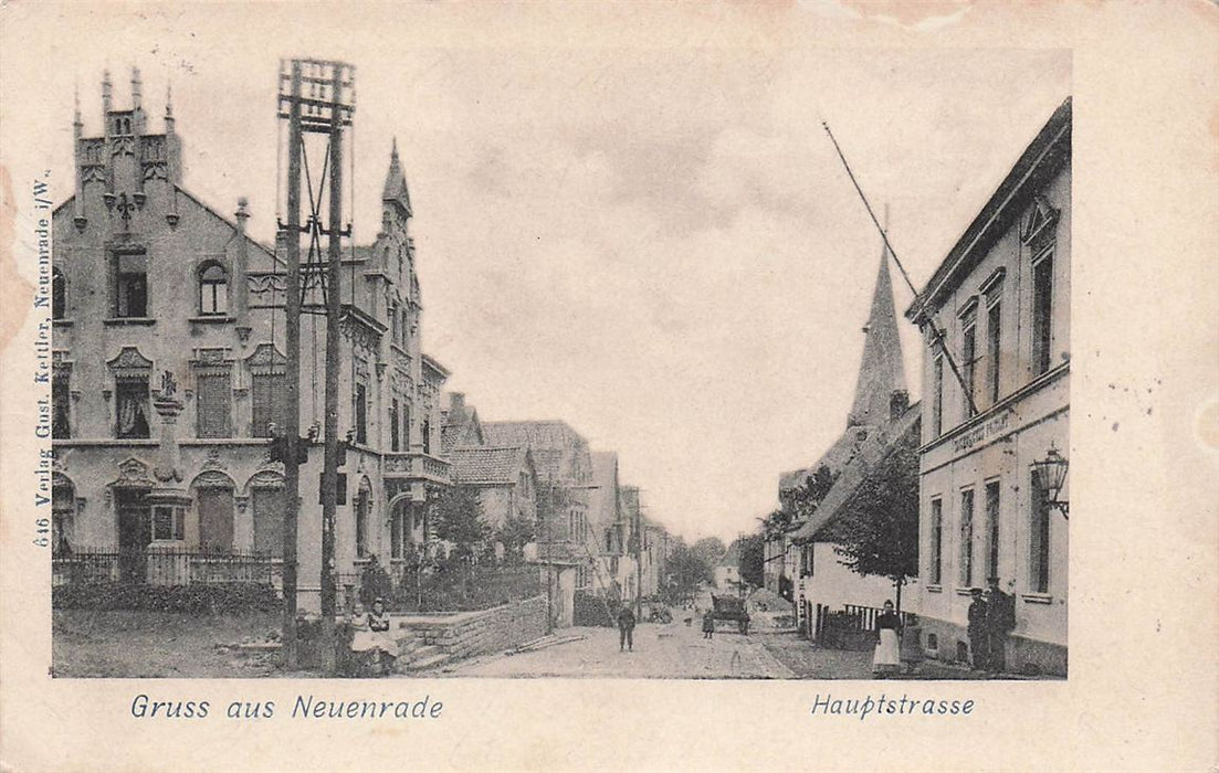Gruss Aus Neuenrade Hauptstrasse