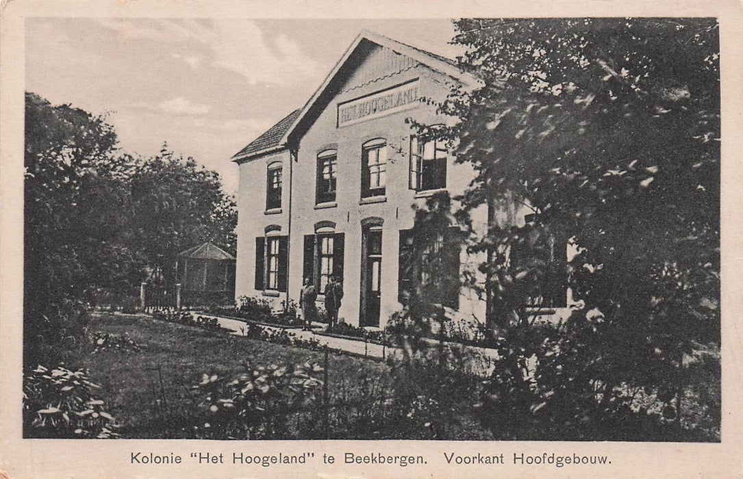 Kolonie Het Hoogeland Beekbergen Voorkant Hoofdgebouw