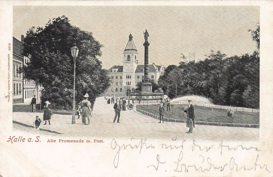 Halle A S Alte Promenade M Post