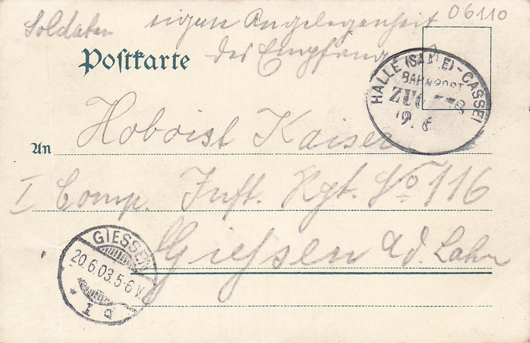 Halle A S Alte Promenade M Post