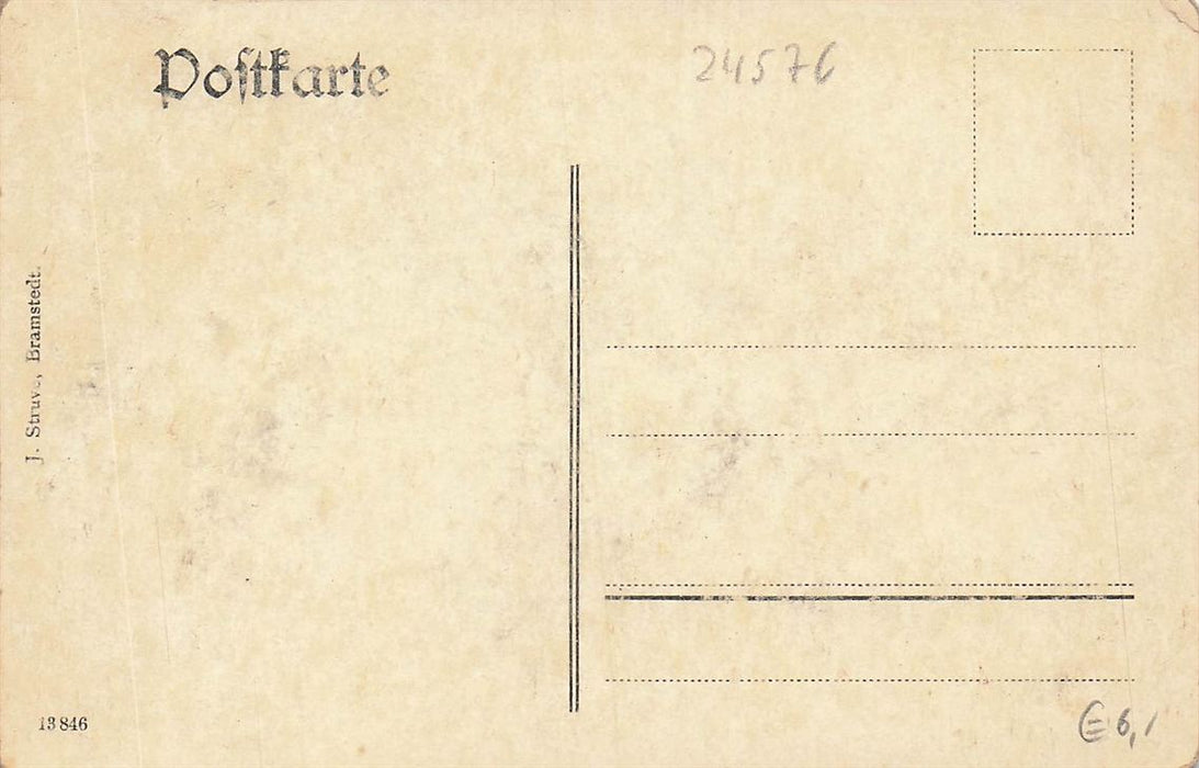 Der Bleeck (Marktplatz) In Bramstedt Holstein