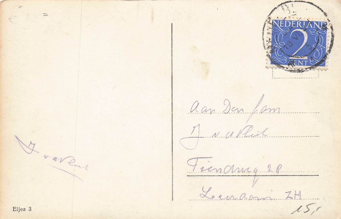Middenmeer (Wieringermeer) Torenstraat Met Postkantoor