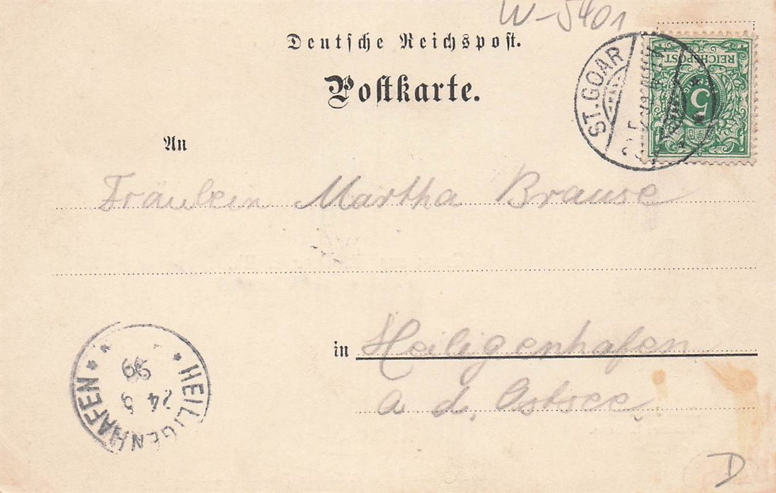 Gruss Aus St Goar A Rh