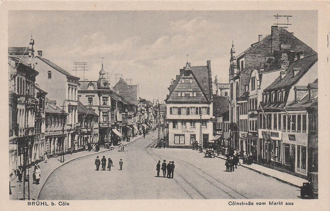 Brühl Kölnstrasse Vom Markt Aus