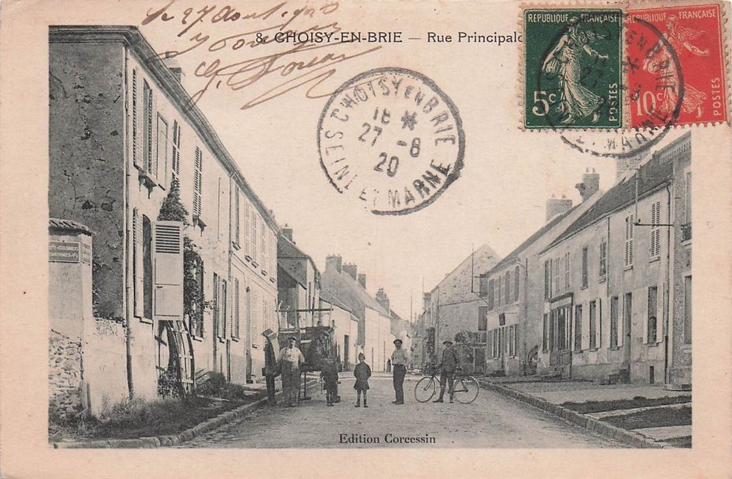 Choisy-En-Brie Rue Principale