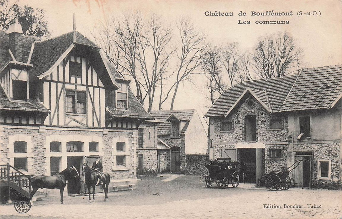 Chateau De Bouffemont (S.-Et-O) Les Communs