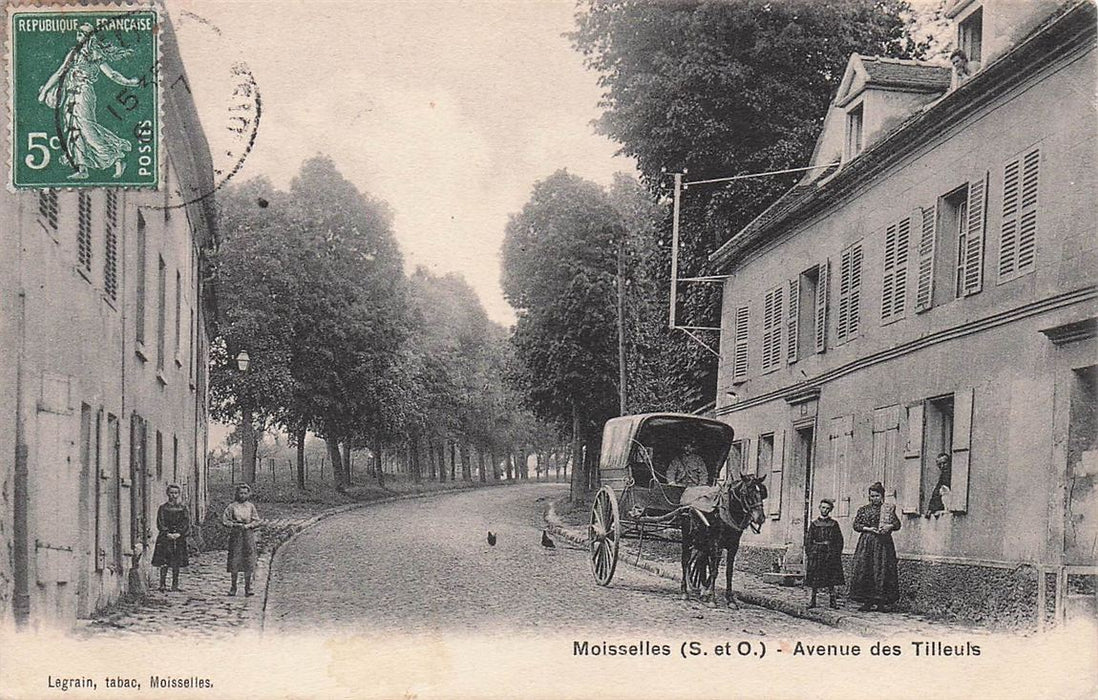 Moisselles (S Et O.) Avenue Des Tilleuls