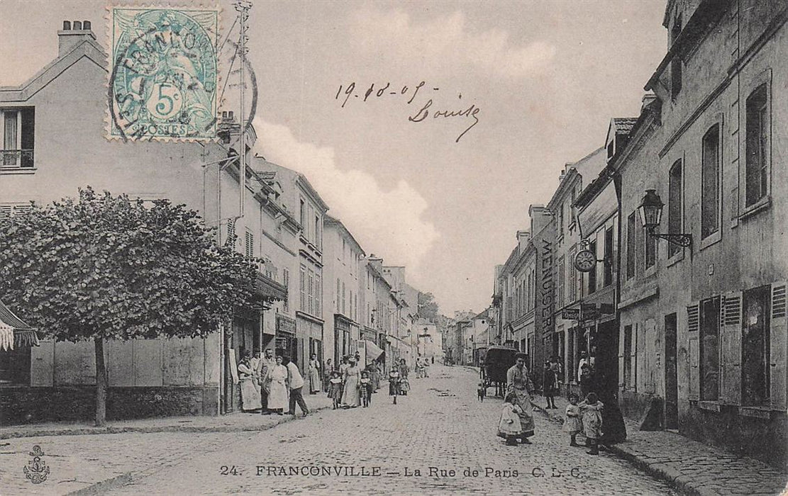 Franconville La Rue De Paris