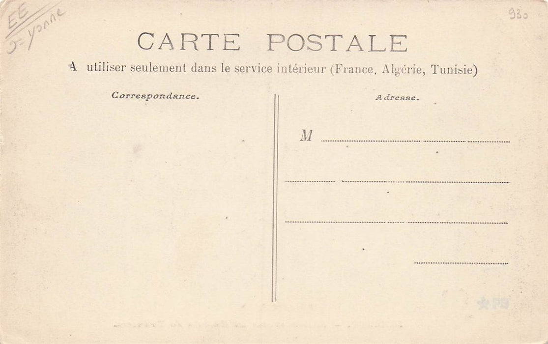 Maligny Abside Et Rue Du Chemin De Tonnerre