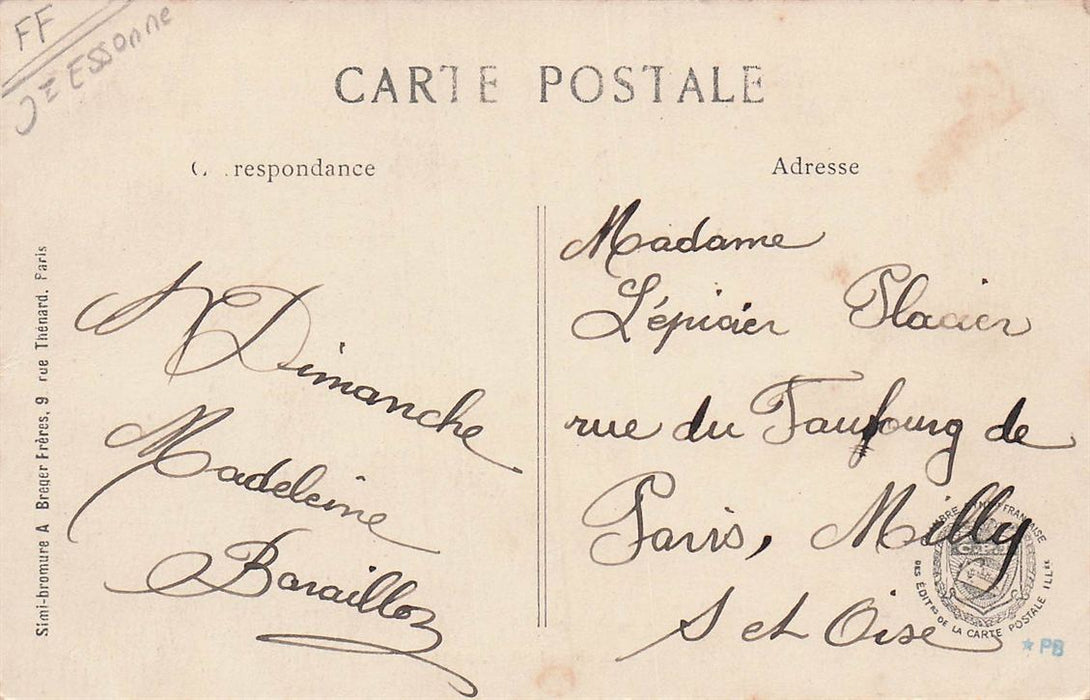 Maisse La Grande-Rue Prise Du Haut