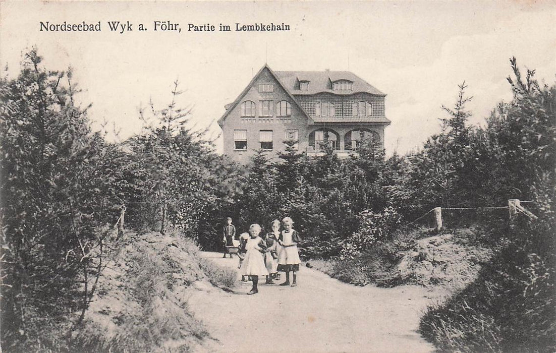 Nordseebad Wyk A Föhr Partie Im Lembkehain