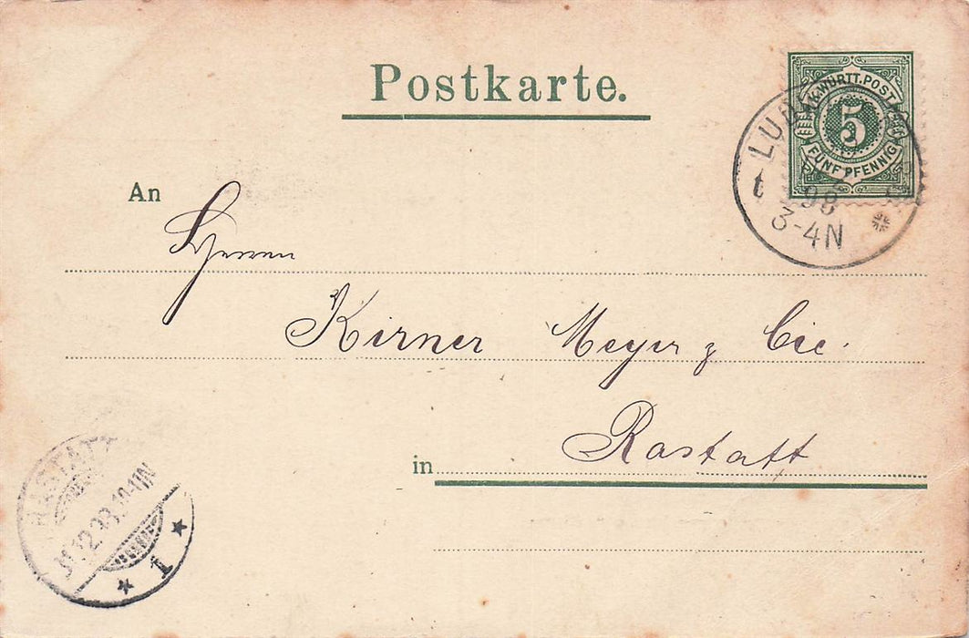 Ludwigsburg (Marktplatz Mit Stadtkirche)