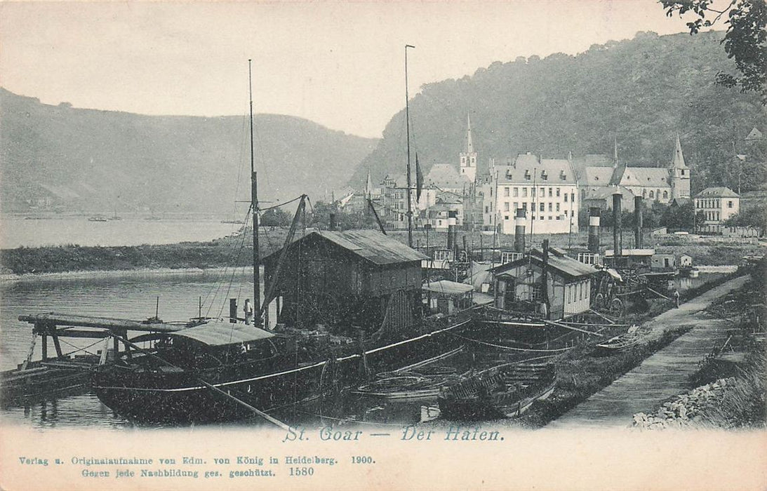 St Goar Der Hafen