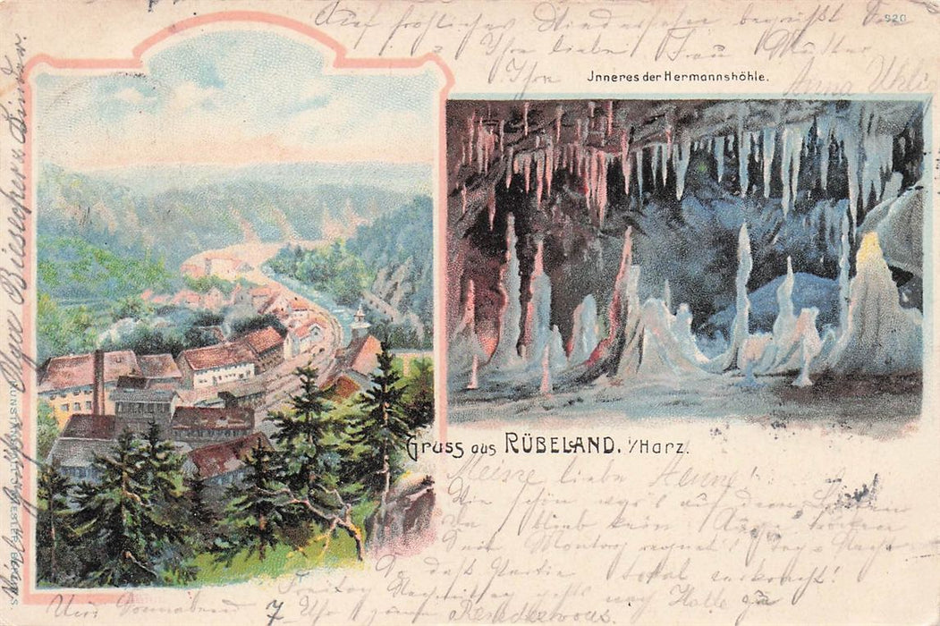 Hermannshöhle Gruss Aus Rübeland Harz