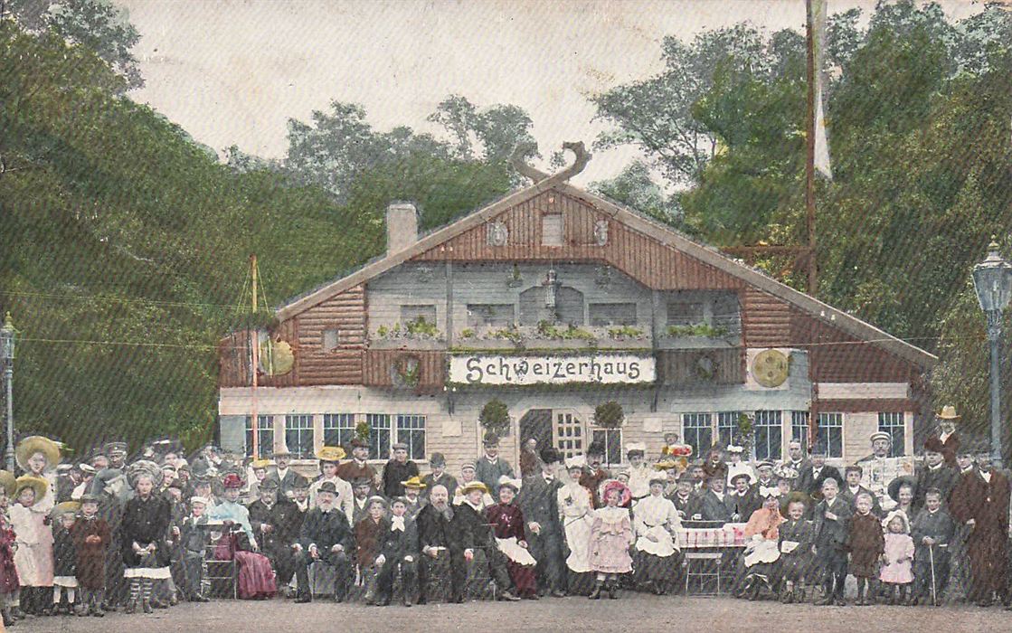 Schweizerhaus Zwickau Industrie-Ausstellung 1906