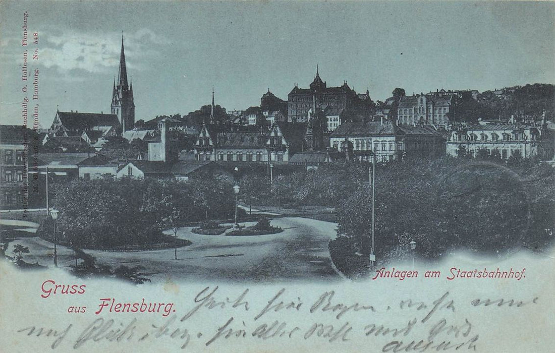 Flensburg Anlagen Am Staatsbahnhof