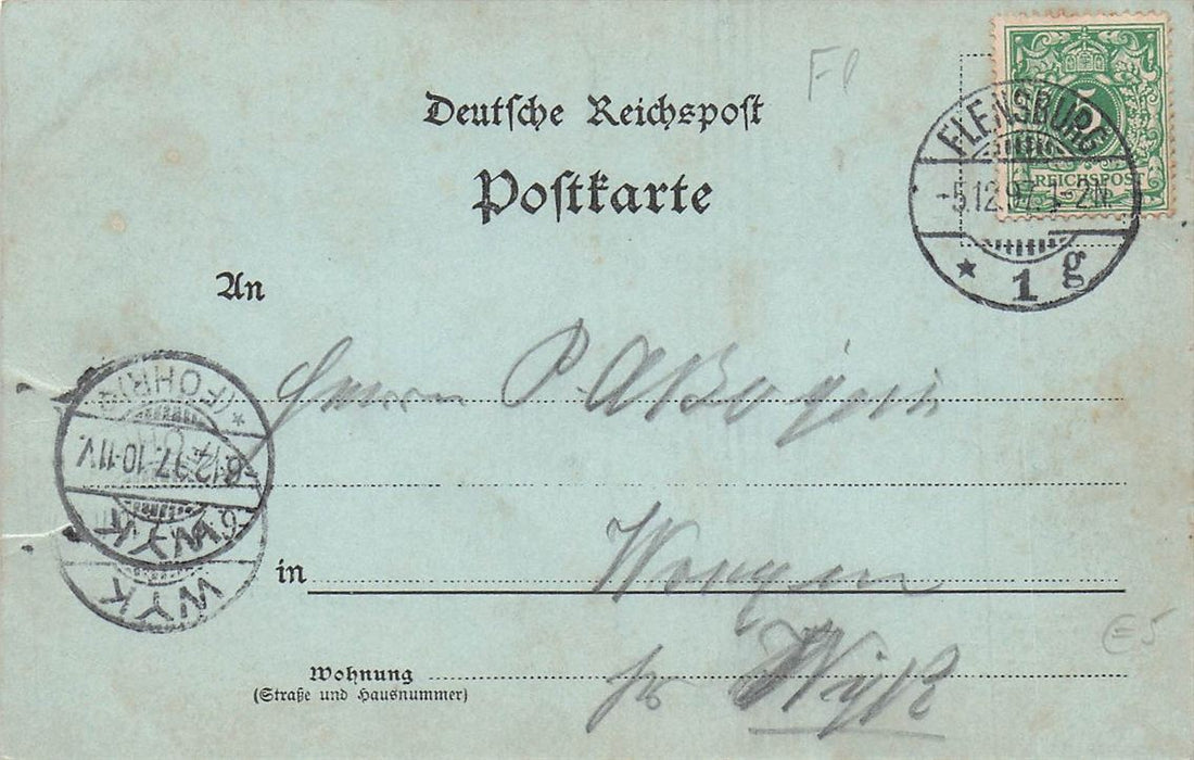 Flensburg Anlagen Am Staatsbahnhof