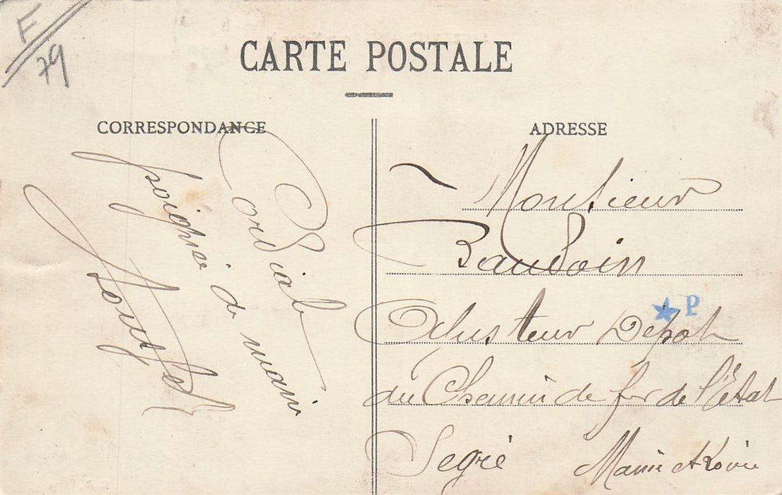 Sauze-Vaussais Route Nationale