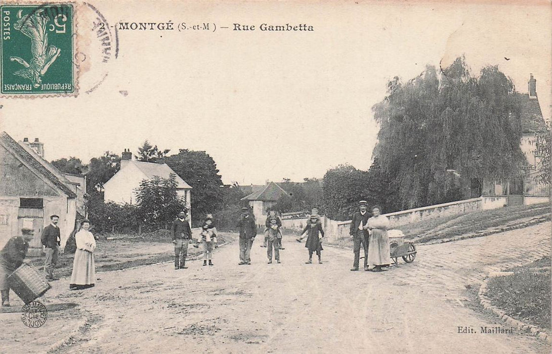 Montge (S.-Et-M) Rue Gambetta