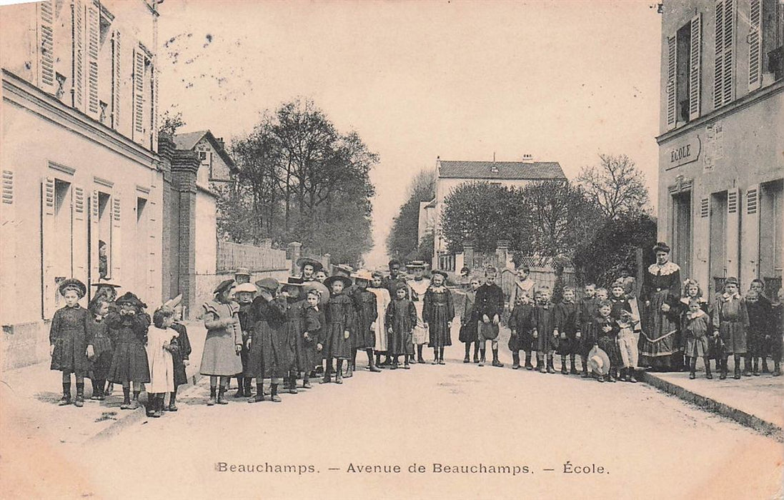 Beauchamps Avenue De Beauchamps Ecole