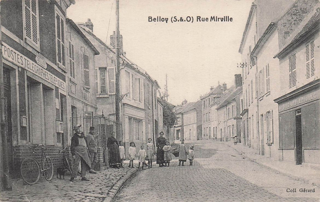 Belloy (S.&.O) Rue Mirville