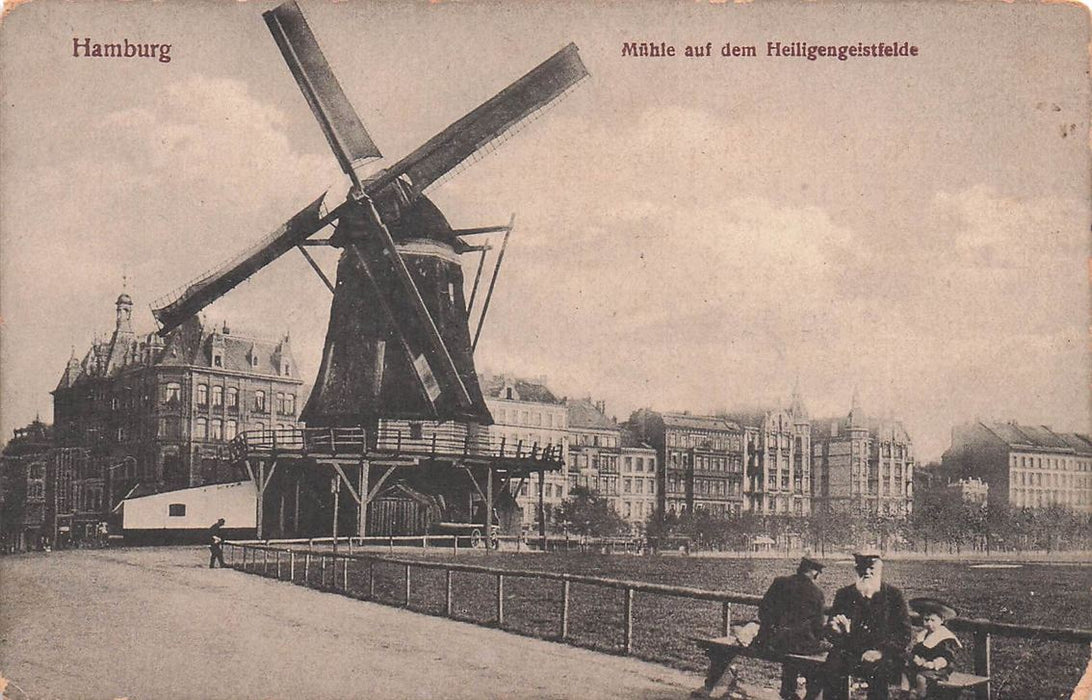 Hamburg Mühle Auf Dem Heiligengeistfelde