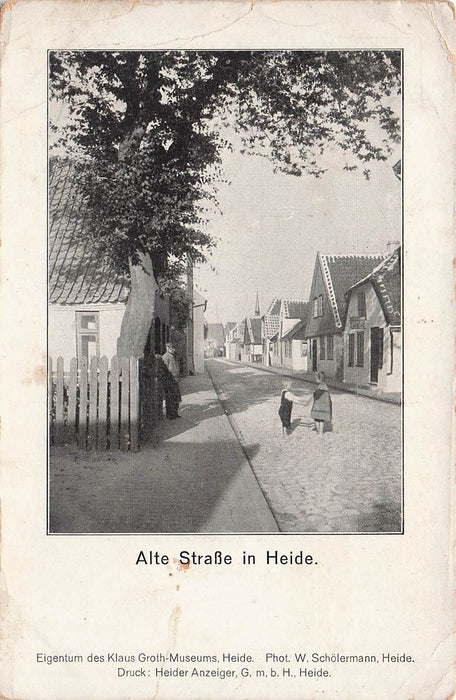 Alte Strasse In Heide