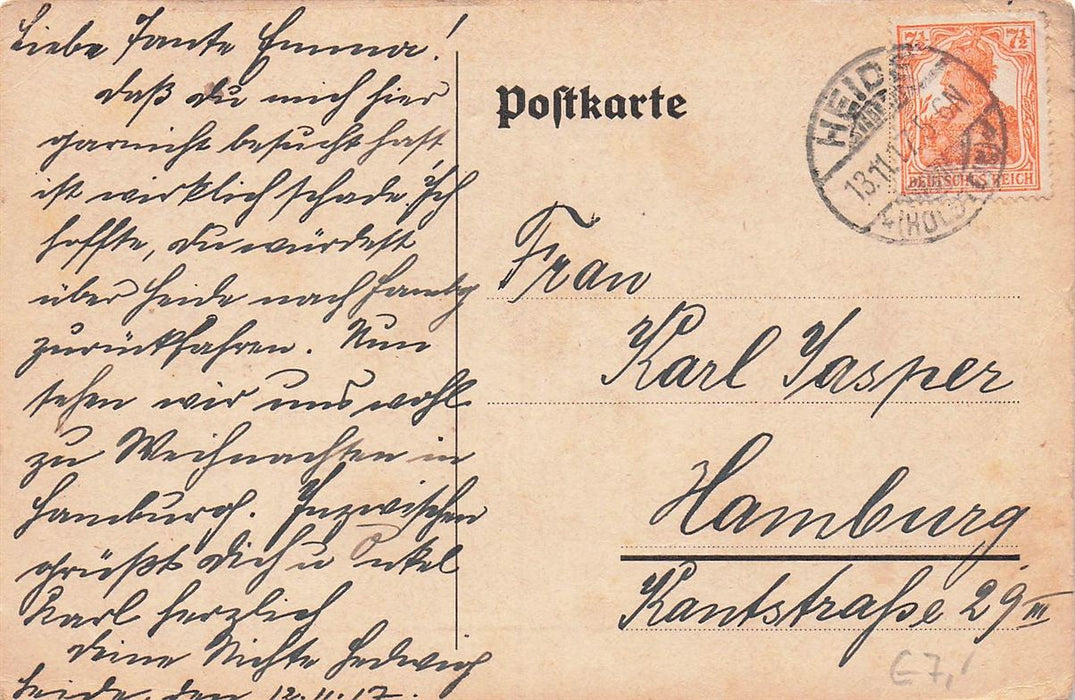 Alte Strasse In Heide