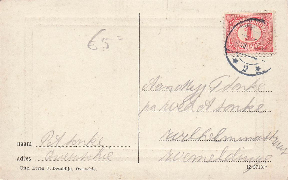 Overschie School Met Den Bijbel