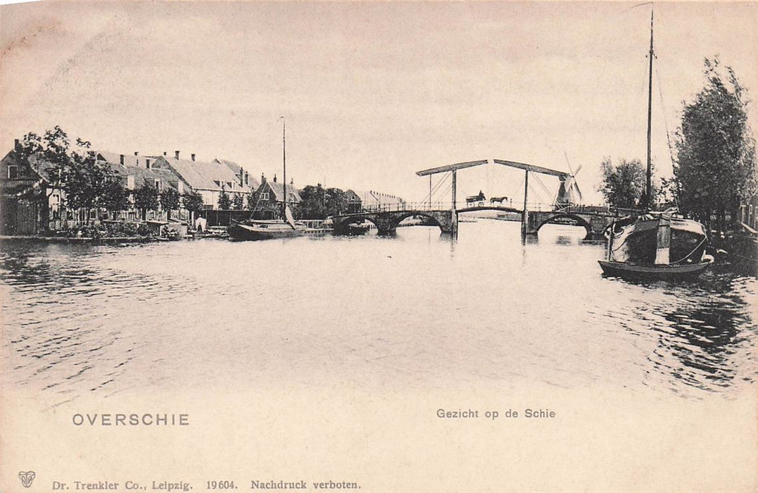 Overschie Gezicht Op De Schie