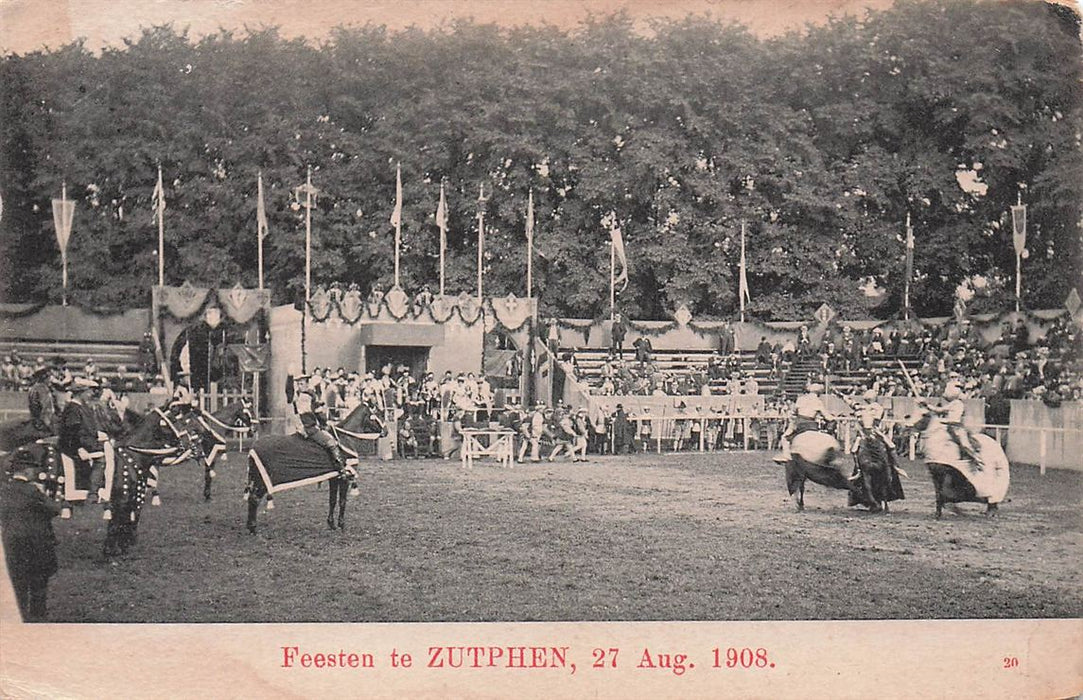 Feesten Te Zutphen 27 Aug 1908