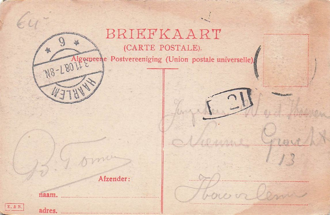 Feesten Te Zutphen 27 Aug 1908