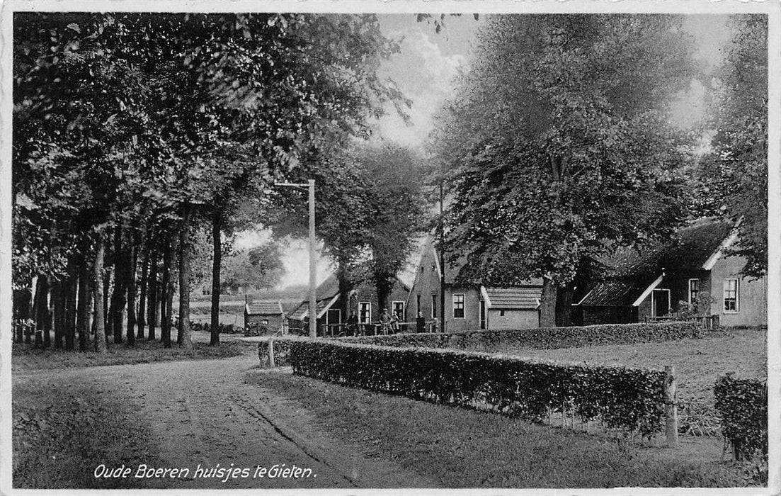 Oude Boeren Huisjes Te Gieten