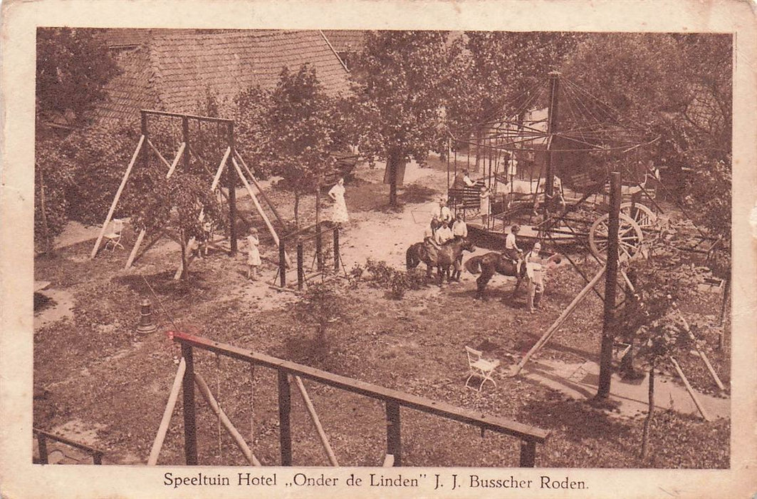 Roden Speeltuin Hotel Onder De Linden Busscher