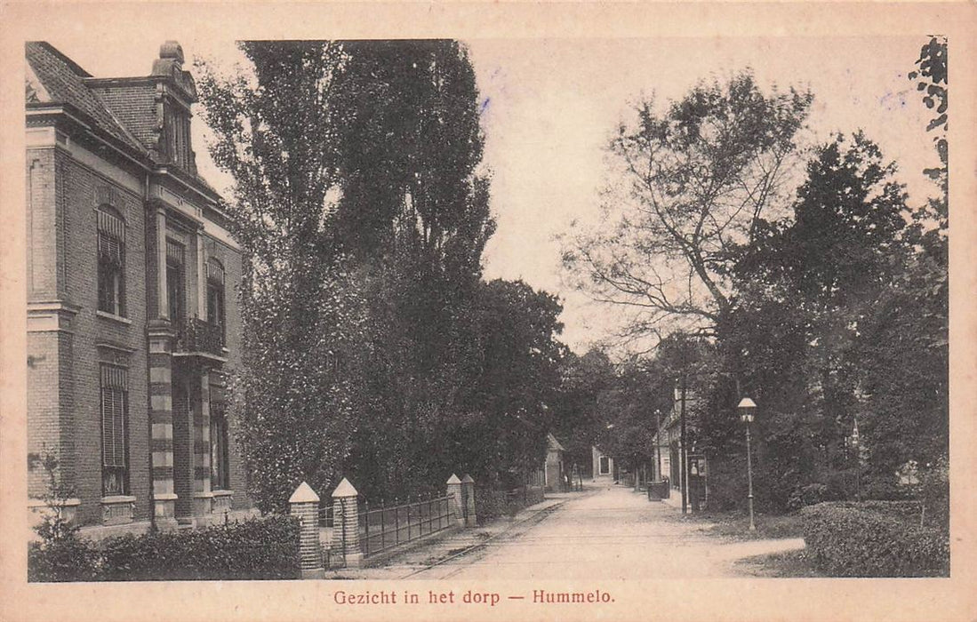 Gezicht In Het Dorp Hummelo