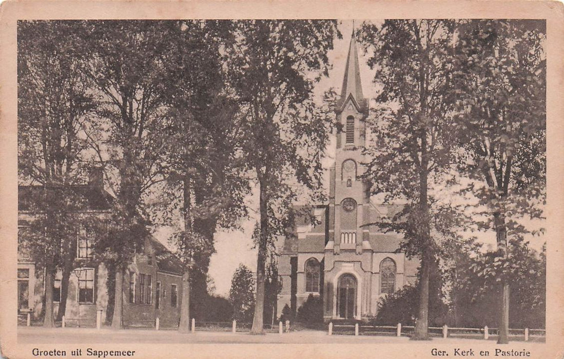 Ger Kerk En Pastorie Groeten Uit Sappemeer