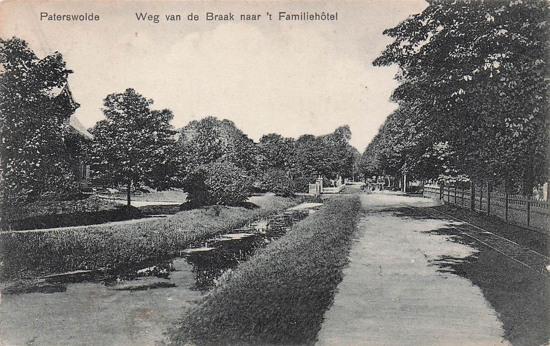 Paterswolde Weg Van De Braak Naar 'T Familiehotel