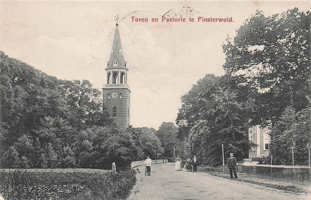 Toren En Pastorie Te Finsterwolde