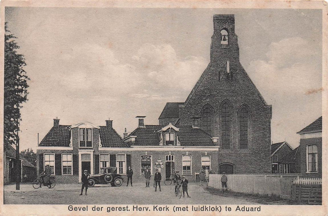Gevel Der Gerest Herv Kerk (Met Luidklok) Te Aduard