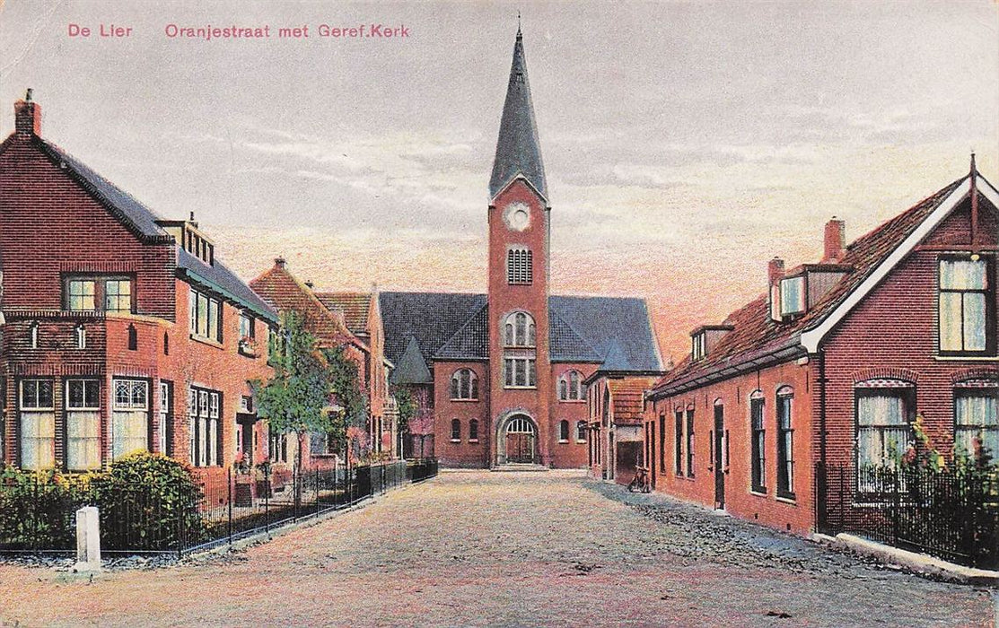 De Lier Oranjestraat Met Geref.Kerk