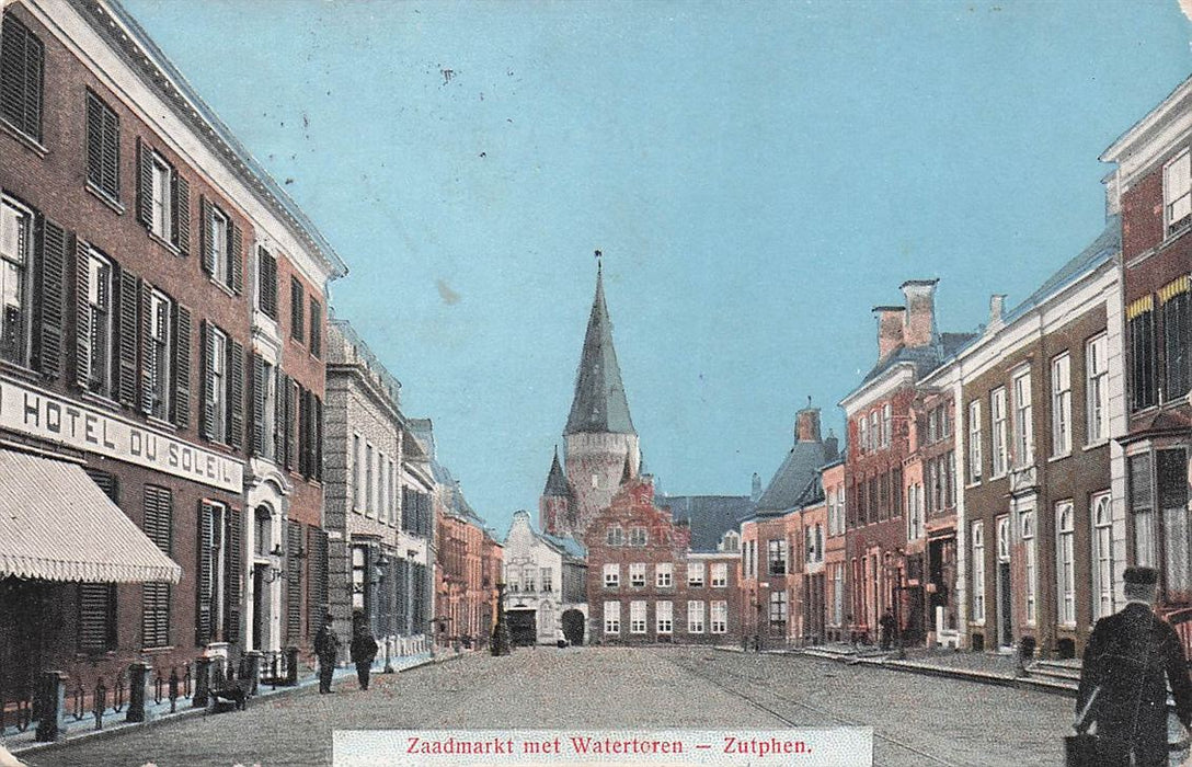 Zaadmarkt Met Watertoren Zutphen