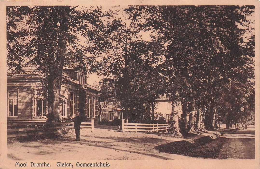 Mooi Drenthe Gieten Gemeentehuis