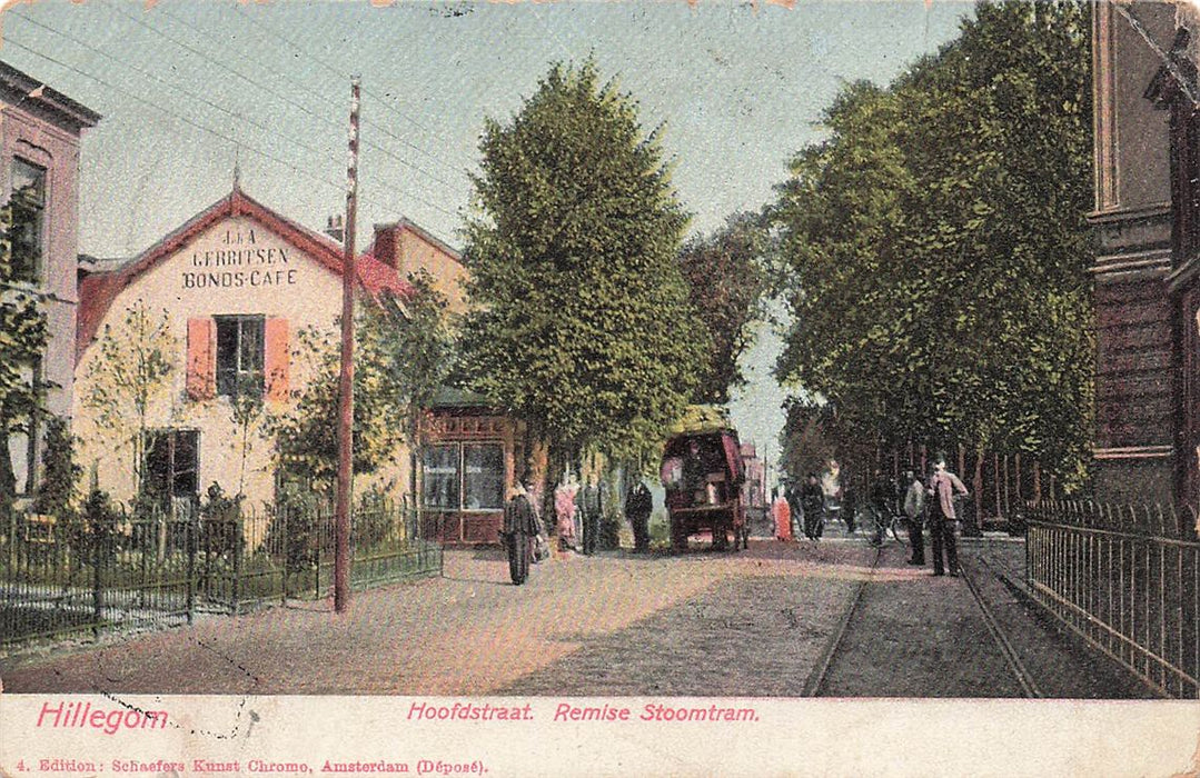 Hillegom Hoofdstraat Remise Stoomtram