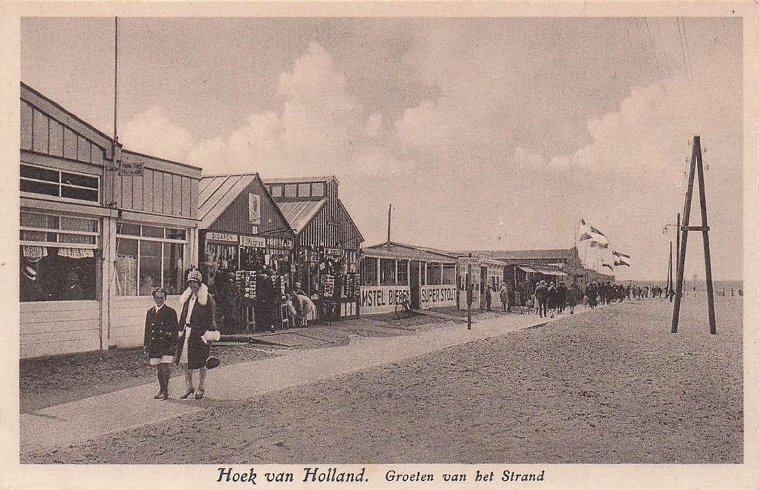 Hoek Van Holland Groeten Van Het Strand