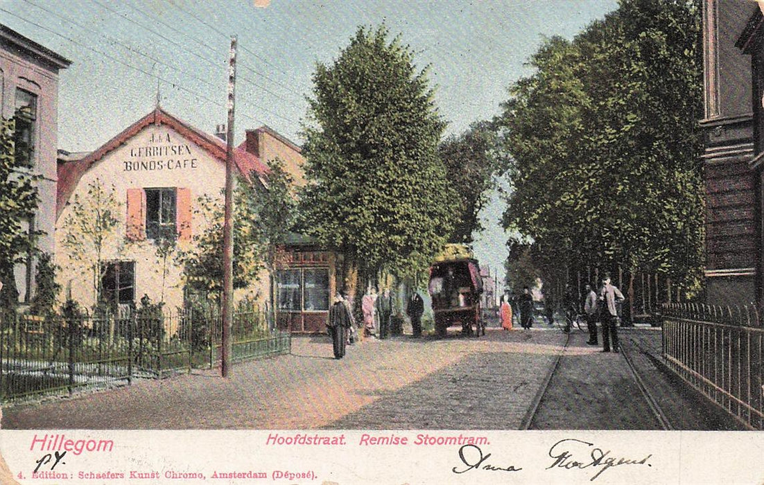 Hillegom Hoofdstraat Remise Stoomtram