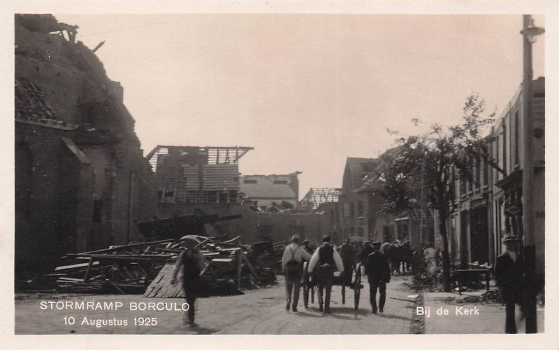 Stormramp Borculo 10 Augustus 1925 Bij De Kerk
