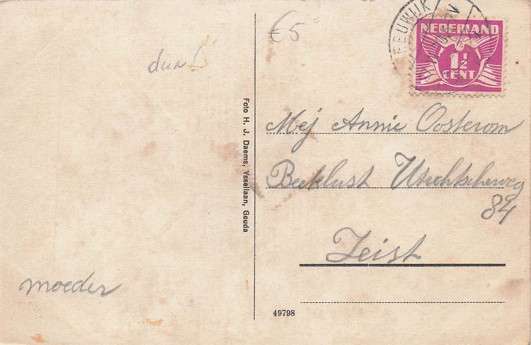 Reeuwijk Ned Herv Kerk Met Pastorie