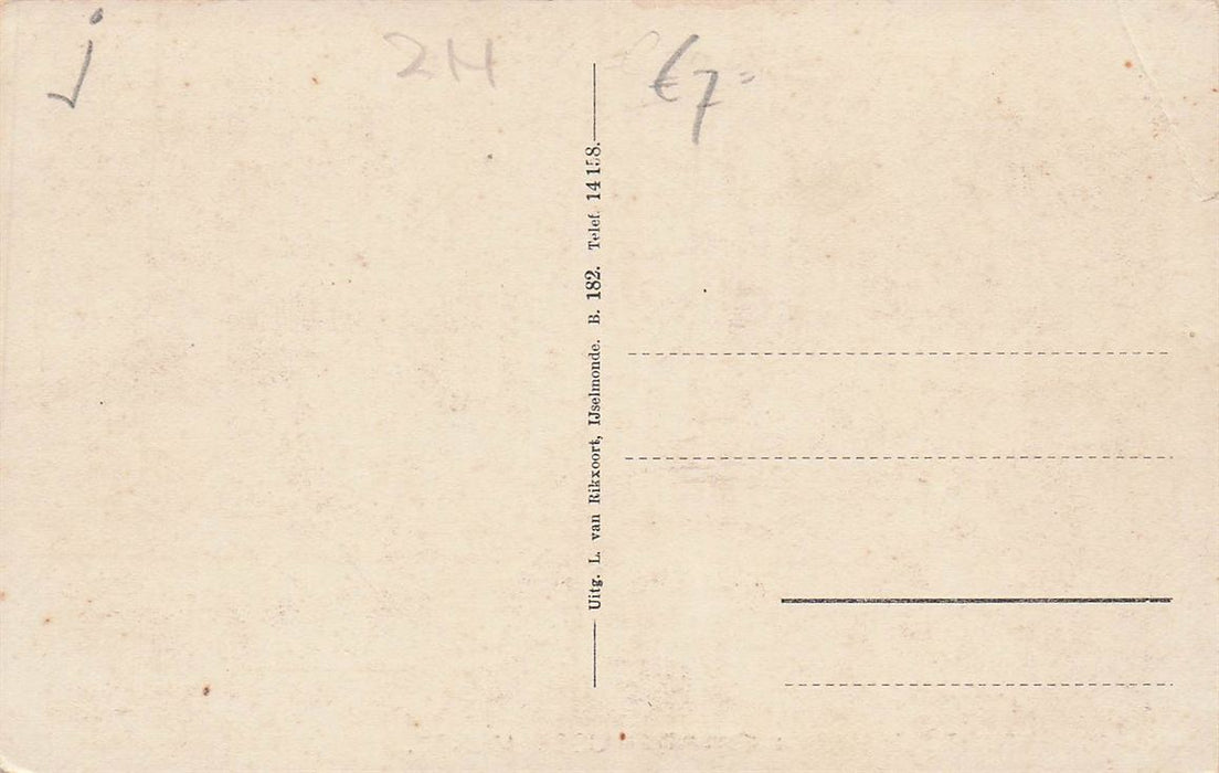 Dorpstraat Met Secretarie Ijsselmonde