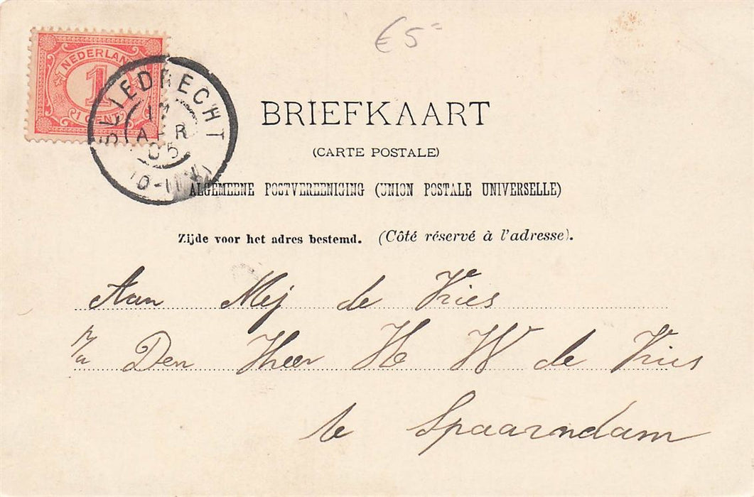 Gezicht Stationsweg Sliedrecht