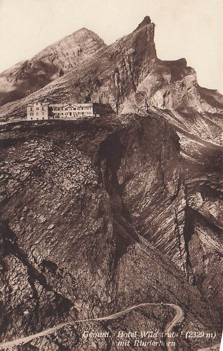 Gemmi Hotel Wildstrubel (2329 M) Mit Rinderhorn